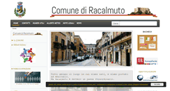 Desktop Screenshot of comune.racalmuto.ag.it